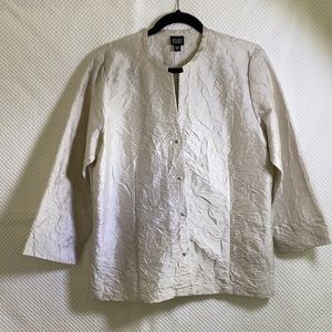 Eileen Fisher Silk Shirt/Jacket